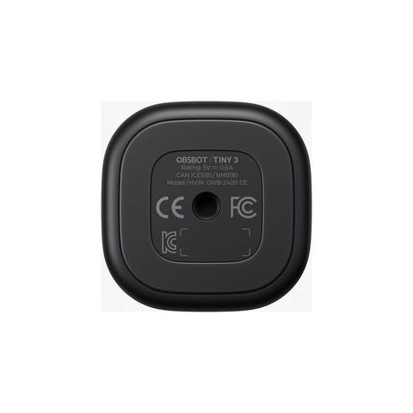 Obsbot Camera PTZ Camera Web Obsbot Tiny 3 OWB-2409-CE | 4K, PTZR, AI Control, USB