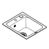 Grohe Chiuveta bucatarie Chiuveta Bucatarie Grohe K700 31650AP0 | 400x500mm, Granit, Montare Blat, Negru
