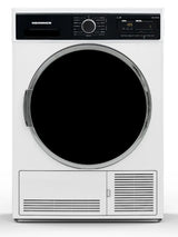 [RESIGILAT] Uscator de rufe Heinner HCD-V904B | 9kg, Condensare, Clasa B, 15 programe, Display LED, 59.6x60.9x84.5cm