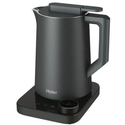 Haier Fierbator Fierbator Haier HKE7W 011 | 1.3L, 37-100°C, 2200W, Obsidian Grey