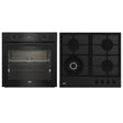 Beko Pachet built in Pachet Built In Beko BBSM17330BCS | Cuptor Electric A+, Plita Gaz, Wok, Negru