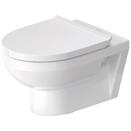 Duravit Vas wc Duravit, Toil.wm 540 mm Duravit No.1, white rimless, wd-model, suspendat, evacuare orizontala, fara capac (0020790000, 0020710000), alb
