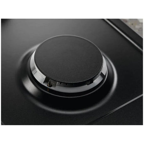Electrolux Plita incorporabila Electrolux, Gaz, 4 zone de gatit, Aprindere electrica, Dispozitiv de siguranta, Arzator Wok, Gratare fonta, 60 cm, Negru