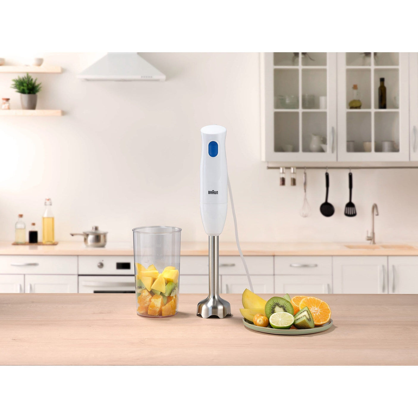 Braun Mixer Mixer Braun MQ10.001M | 450W, 1 Viteza, Pahar 600ml, Alb