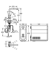 Grohe Sistem filtrare apa Baterie Bucatarie Grohe Blue Home 31539DC0 | Filtrare, Racire, Apa Carbogazoasa, Supersteel