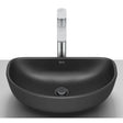 Roca Lavoar Lavoar Roca Optica A327C10080 | Oval, 450x300mm, Montare Blat, Negru