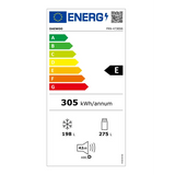 Side by side Daewoo, clasa energetica E, volum net total 473 (275+198) litri, Total No Frost, Display pe usa, Inverter, Silver