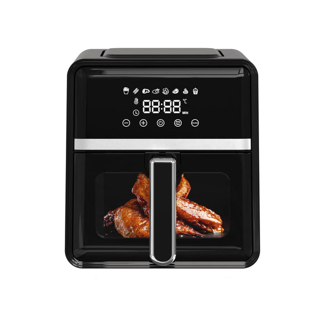 NobelTek SDA Air Fryer Friteuza cu aer NobelTek NAF1400B | 5L, 1400W, 8 programe, LCD