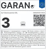 Samus Aragaz Aragaz Samus SM669VDE INOX | 6 Arzatoare, Gaz, Cuptor Electric, Inox