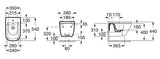 Roca Vase ceramica Bideu Suspendat Roca A357645000 | Nexo, Alb, Rotund, Fixare Ascunsa