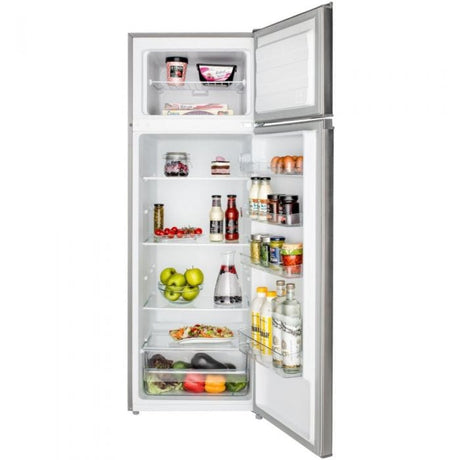 Daewoo Frigider Frigider Daewoo DTS-240MEX | 235L, Static, 2 Usi, Clasa E, Inox