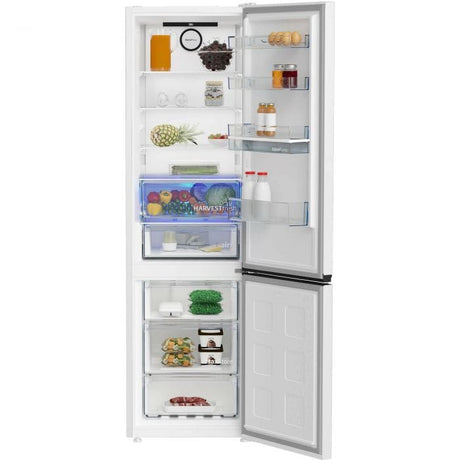 Beko Combina frigorifica Combina frigorifica Beko B3RCNA404HDW | 355L, No Frost, HarvestFresh, A+ Clasa E, 59.5x66.3x203.5cm