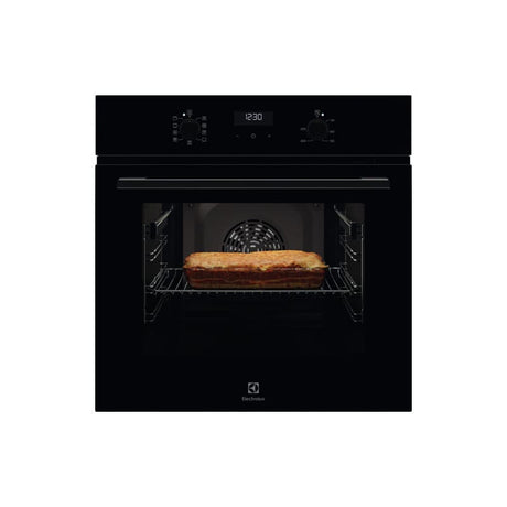 Electrolux Cuptor incorporabil Electrolux, Electric, 65 l, 9 programe, Convectie, Grill, Autocuratare catalitica, Clasa A, Negru