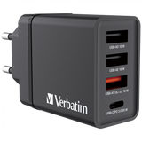 VERBATIM V CHR-30EU1 USB Charger 30W Blck