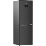 Beko Combina frigorifica Combina frigorifica Beko B3RCNA364HXBR1 | 367L, Clasa E, AeroFlow, HarvestFresh, Dark Inox, 59.5x66.3x186.5cm