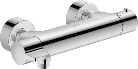 Duravit Baterie dus Duravit, B.1 Thermostat shower mix exposed, monocomanda, aparenta, cartus ceramic, termostat, crom