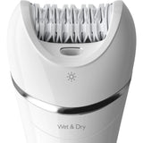 Philips Epilator PHILIPS Series 8000, 32 pensete, 2 viteze, alb
