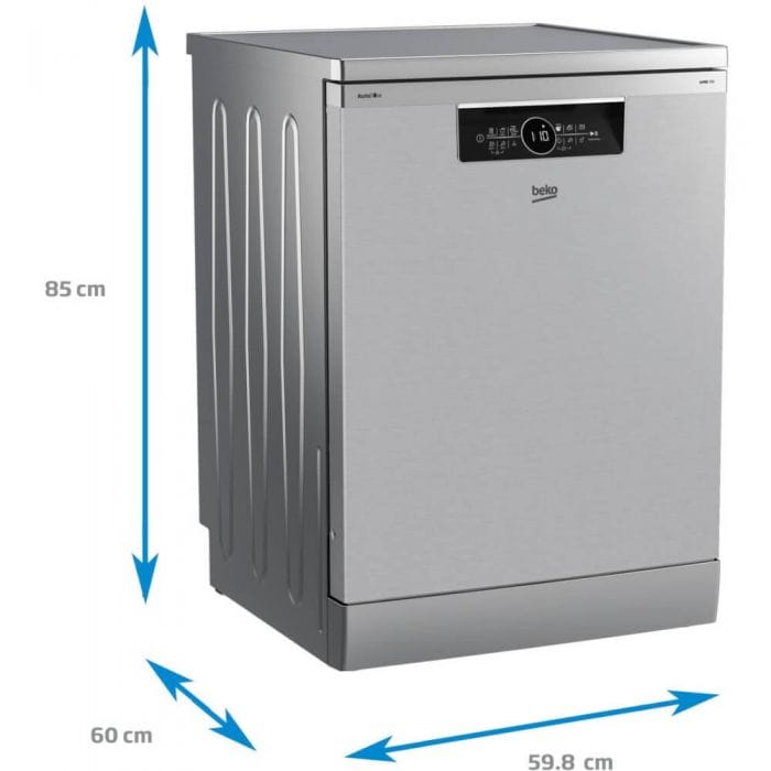 Beko Masina de spalat vase Masina de spalat vase Beko BDFN36641XA | 16 seturi, ProSmart Inverter, 9.5L, 11 programe, 60x57x85cm