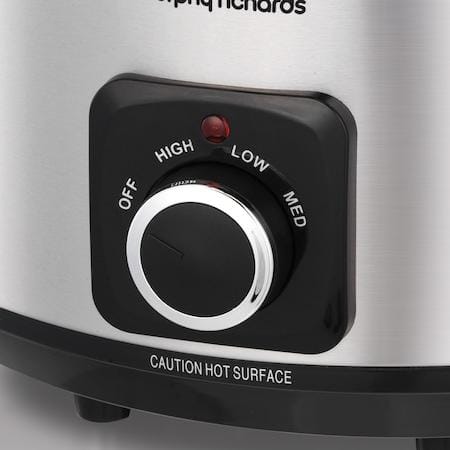 Morphy Richards Slow Cooker, Morphy Richards, Auto Stir, 6.5l, Argintiu