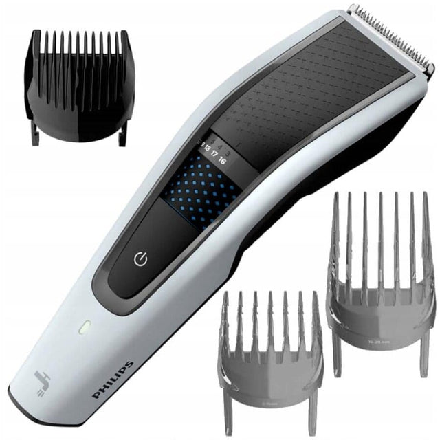 Philips Aparat de tuns Aparat de tuns Philips HC5610/15 | 28 setari, 3 piepteni, 75min autonomie, lavabil
