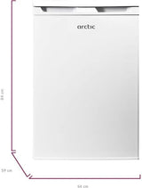 ARCTIC Frigider Frigider Arctic AF125M40W | 114L, 84cm, Clasa E, Garden Fresh, White, 54x59x84cm
