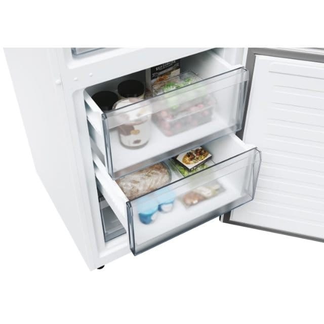 Candy Combina frigorifica Combina Frigorifica Candy ECN2CQTEW206 | 409L, No Frost, H 205cm, Clasa E, Wi-Fi, 59.5x66.7x205cm