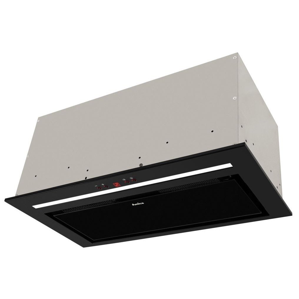 Hota Incorporabila Amica OMC6451B HC | 60cm, 652m3/h, 3 Trepte, Telecomanda, Negru