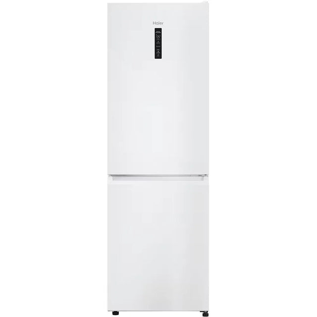 HAIER Combina frigorifica Haier, 2D, D, 352l, TNF, Display ext, WiFi - aplicație hOn, 185 cm, white