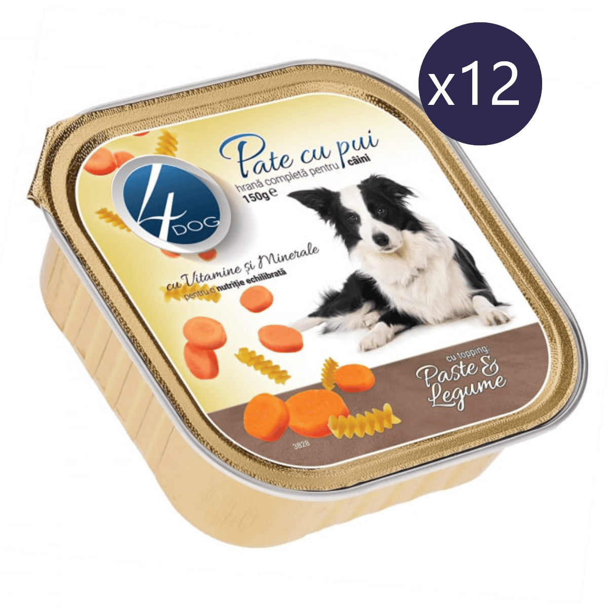 4DOG Hrana umeda caini Hrană Umedă Câini 4DOG MF.11121 | Roșu