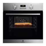 Electrolux Cuptor incorporabil Electrolux, Electric, 65 l, Autocuratare pirolitica, Grill, Timer electronic, Afisaj LED, Clasa A+, Inox