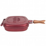 NeoKlein Accesorii bucatarie Gratar Dublu NeoKlein DGR36-Cherry | 36 cm, Culoare Cherry