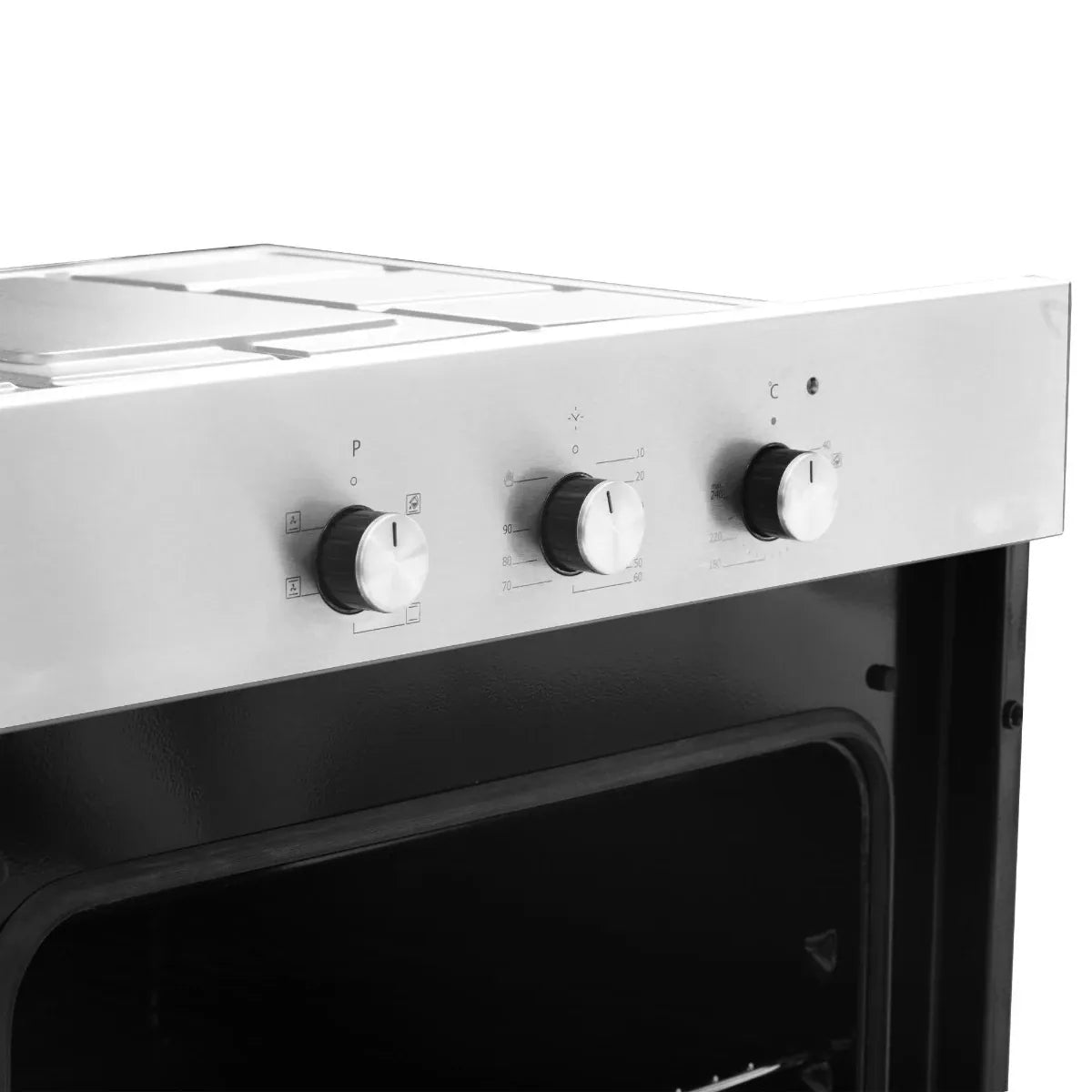 NobeLTek BI Cuptor incorporabil electric, 5 functii, 3 butoane, timer mecanic, 56L, sticla dubla, ventilator de racire, inox