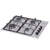 Nobeltek Plita pe gaz Plita pe gaz Nobeltek NHBG-6400IX | 4 arzatoare, inox, aprindere electrica