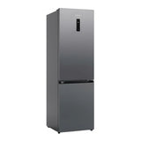 Combina frigorifica Total No Frost Daewoo, volum net 344 (235+109) litri , clasa E, Inverter, display pe usa, Silver
