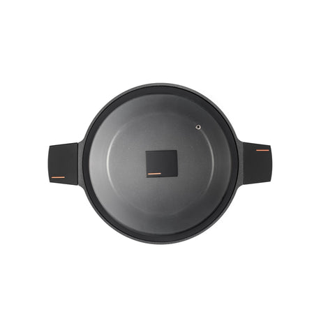 NeoKlein Oala Oala NeoKlein PHHO-CS24 | 24cm, Inductie, Capac Sticla, Neagra