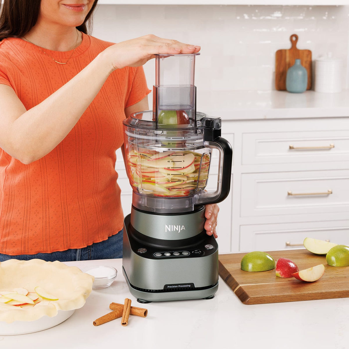 NINJA Robot de bucatarie Ninja Precision Pro 850W3 programe, verde/ gri