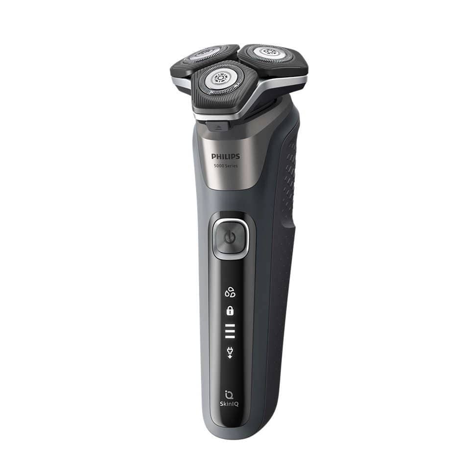 Philips Aparat de ras PHILIPS Shaver Series 5, acumulator, autonomie 60 min, SkinIQ, negru