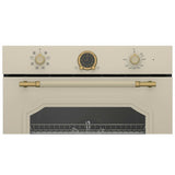 Beko Cuptor incorporabil Cuptor Incorporabil Beko RBIM19200CD | 72L, Clasa A, 8 Programe, Retro Crem, 59.4x56.7x59.5cm