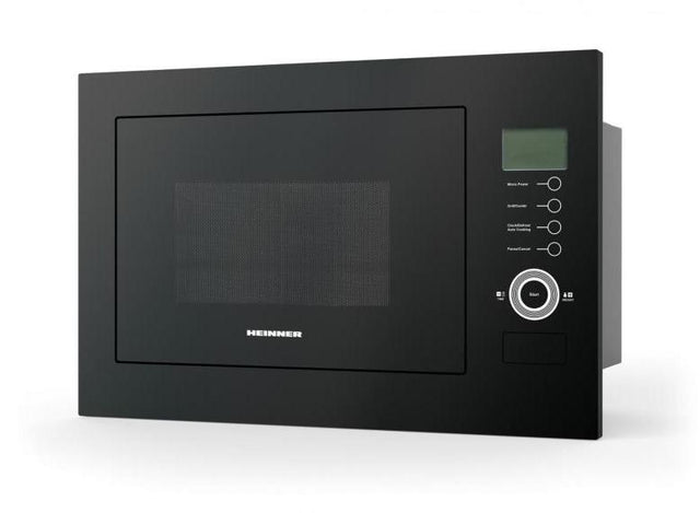 Cuptor Microunde Incorporabil Heinner HMW-25BIGBK | 25L, 900W, Grill 1000W, Touch, Display LCD