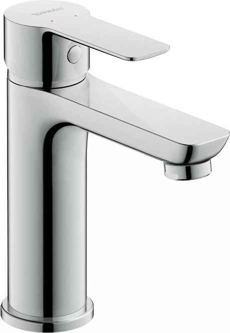 Duravit Baterie lavoar Duravit, A.1 Single lever basin mixer M, monocomanda, marime M, cartus ceramic, fara set de evacuare, crom