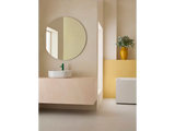 Roca Baterie lavoar Roca, Gama NU, monocomanda, marime XL, levier metalic PIN, cartus ceramic, fara set de evacuare, honey yellow, galben