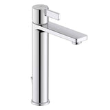 Duravit Baterie lavoar Duravit, D-Neo Single lever basin mixer L with pullrod, monocomanda, marime L, cartus ceramic, set evacuare cu tija, crom