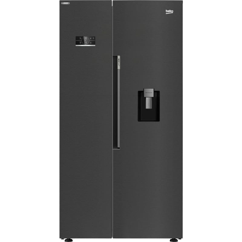 Beko SBS Side-by-Side Beko GN163241DXBRN | 576L, No Frost, Clasa E, HarvestFresh