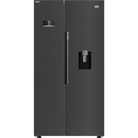 Beko SBS Side-by-Side Beko GN163241DXBRN | 576L, No Frost, Clasa E, HarvestFresh