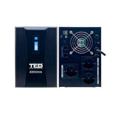 PC-Doc.ro Stabilizator tensiune UPS TED Electric DZ088402 | 2200VA, 1200W, Line Interactive, AVR, 3 prize Schuko