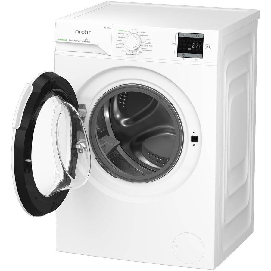 ARCTIC Masina de spalat rufe Masina de spalat rufe Arctic APLM1WFSU19210W | 9kg, 1200RPM, Inverter, Steam, A