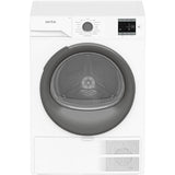ARCTIC Uscator de rufe Arctic cu pompa de caldura, 7 kg, Clasa D, 15 programe, Auto Antisifonare, Aqua Surf, Hygienic Drying, Display, Alb