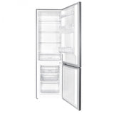 Combina Frigorifica Samus SCX344ED, 260 l, Termostat Reglabil, Clasa energetica E, 3 sertare la congelator, H 180 cm, Inox/Argintiu