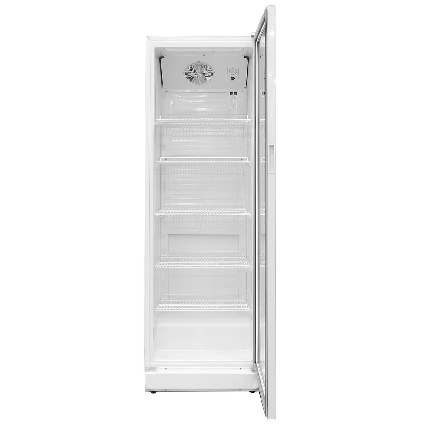 Daewoo Vitrina frigorifica Vitrina Frigorifica Daewoo DVLF-350SWC | 350L, Clasa C, Low Frost, LED