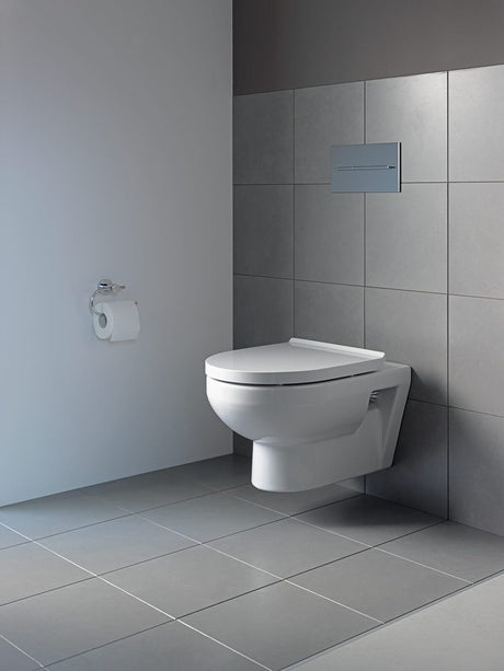Duravit Vas wc Duravit, Toil.wm 540 mm Duravit No.1, white rimless, wd-model, suspendat, evacuare orizontala, fara capac (0020790000, 0020710000), alb
